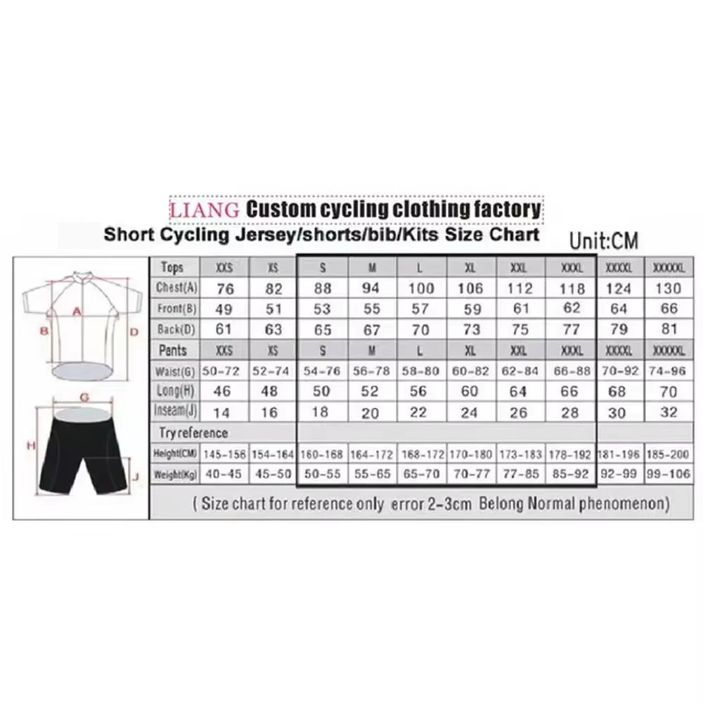 Custom DIY Cycling Jersey Set  - Cycling Bib Shorts ulasan dan harga