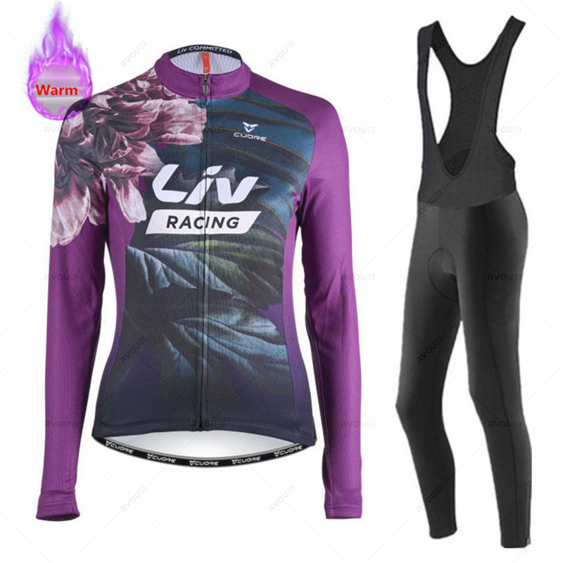 Liv Women Winter Bicicleta Set - Cycling Gear Jersey ulasan dan harga
