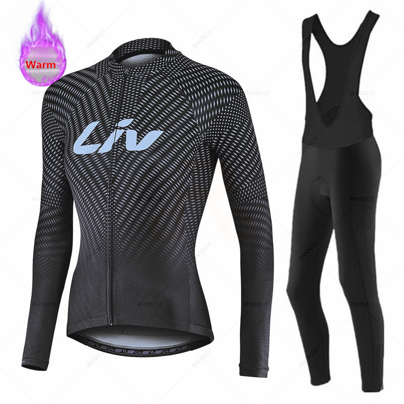 Liv Women Winter Bicicleta Set - Cycling Gear Jersey ulasan dan harga