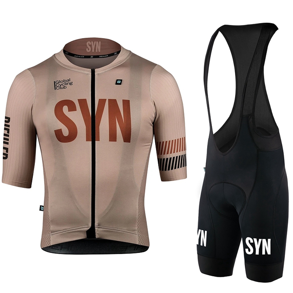 SYN Brown Cycling Clothing men - Cycling Gear Brands ulasan dan harga