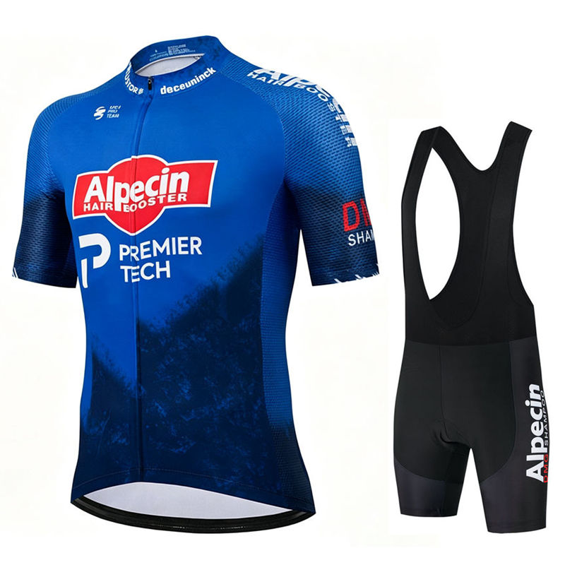 Alpecin Pro Cycling Jersey Set - Cycling Bib Shorts ulasan dan harga